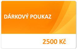 Zobrazit detail Dárkový poukaz 2500 Kč Obrázek z Dárkový poukaz 2500 Kč