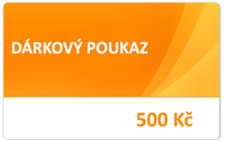 Zobrazit detail Dárkový poukaz 500 Kč Obrázek z Dárkový poukaz 500 Kč
